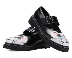 T.U.K. Shoes T2362 Black Mouse Mary Jane
