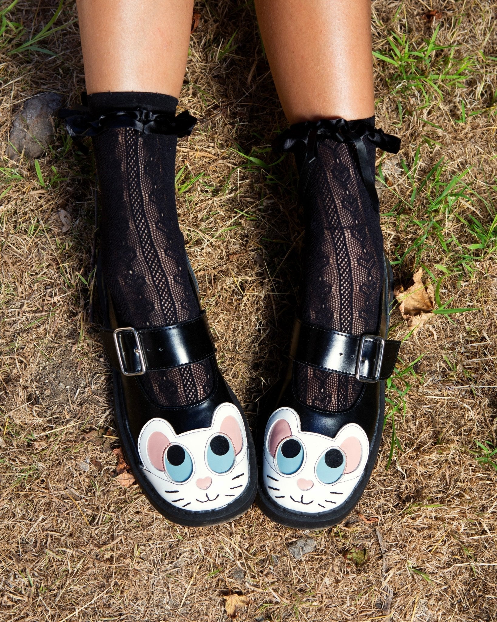 T.U.K. Shoes T2362 Black Mouse Mary Jane