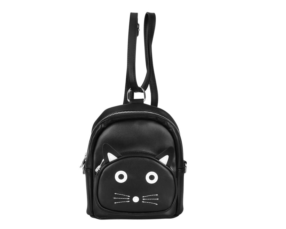 T.U.K. Shoes BG10 TUKskin Black Kitty MIni Backpack BG10
