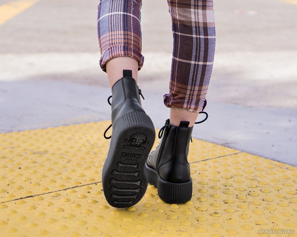 T.U.K. Shoes V9480L Black TUKskin™ Viva Mondo Boot