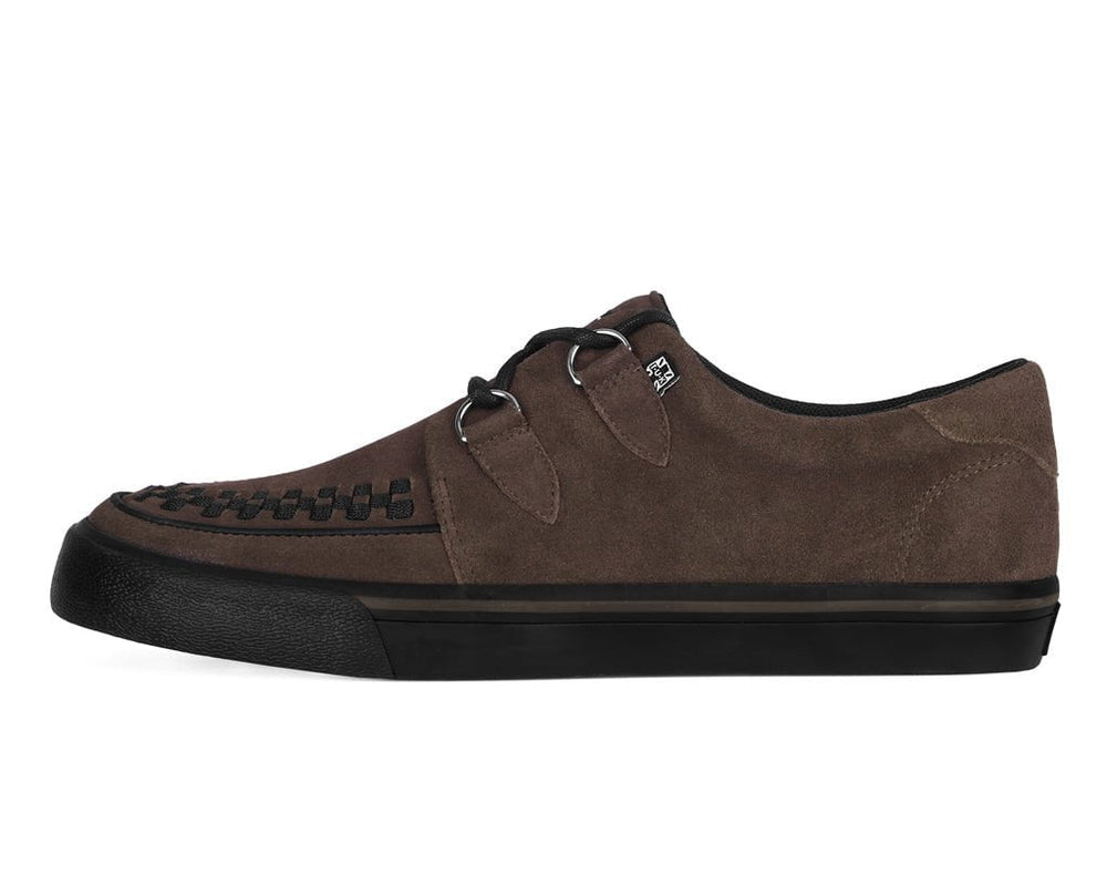 T.U.K. Shoes A3433 Brown Suede Creeper Sneaker