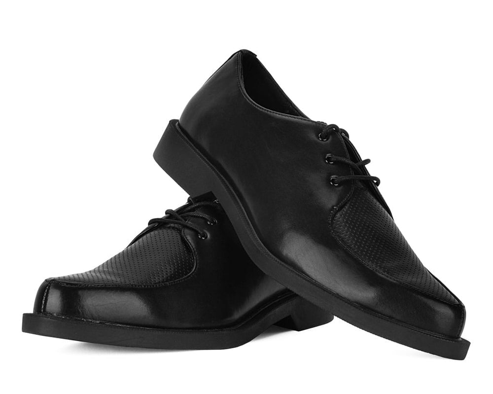 T.U.K. Shoes A3365 Black Pointed Jam Shoe
