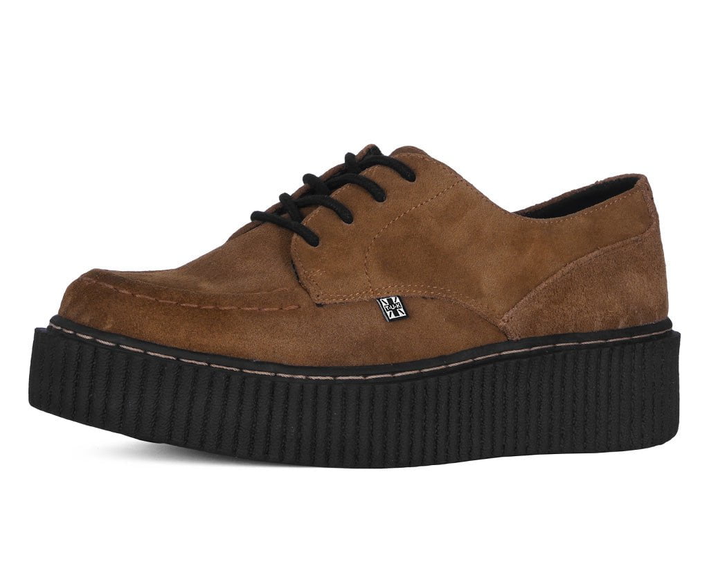 T.U.K. Shoes G3393 Brown Suede Vintage Mondo Creeper