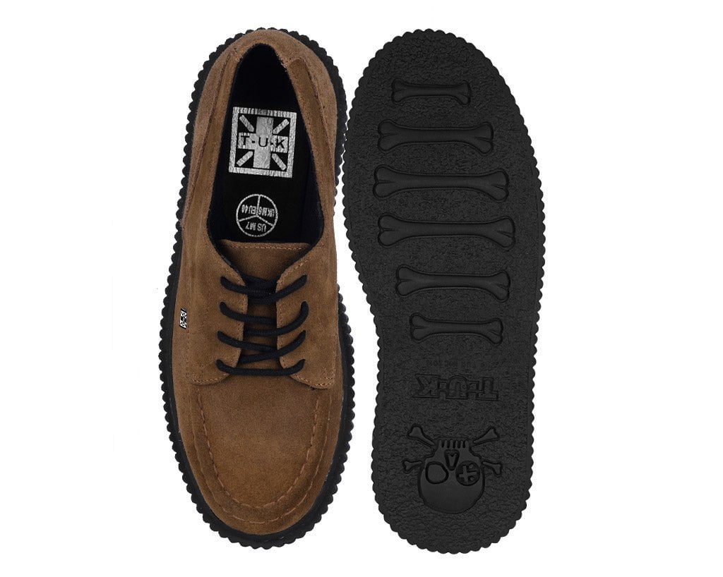 T.U.K. Shoes G3393 Brown Suede Vintage Mondo Creeper