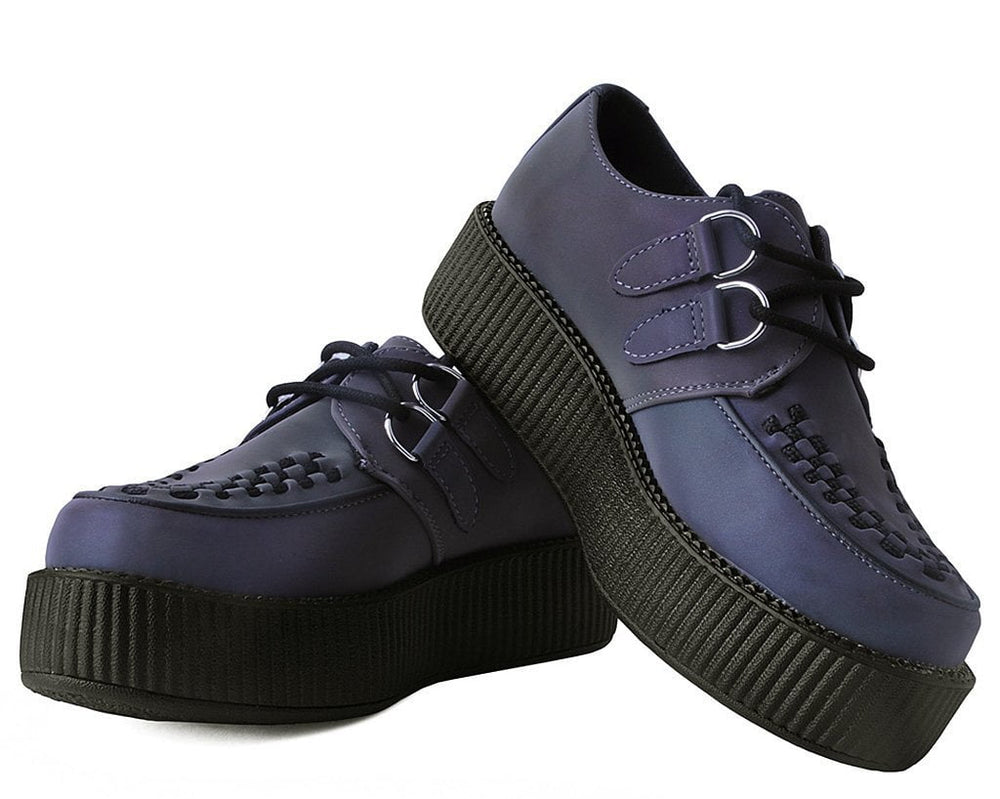 T.U.K. Shoes V9663 Midnight Chameleon Viva Mondo Creeper