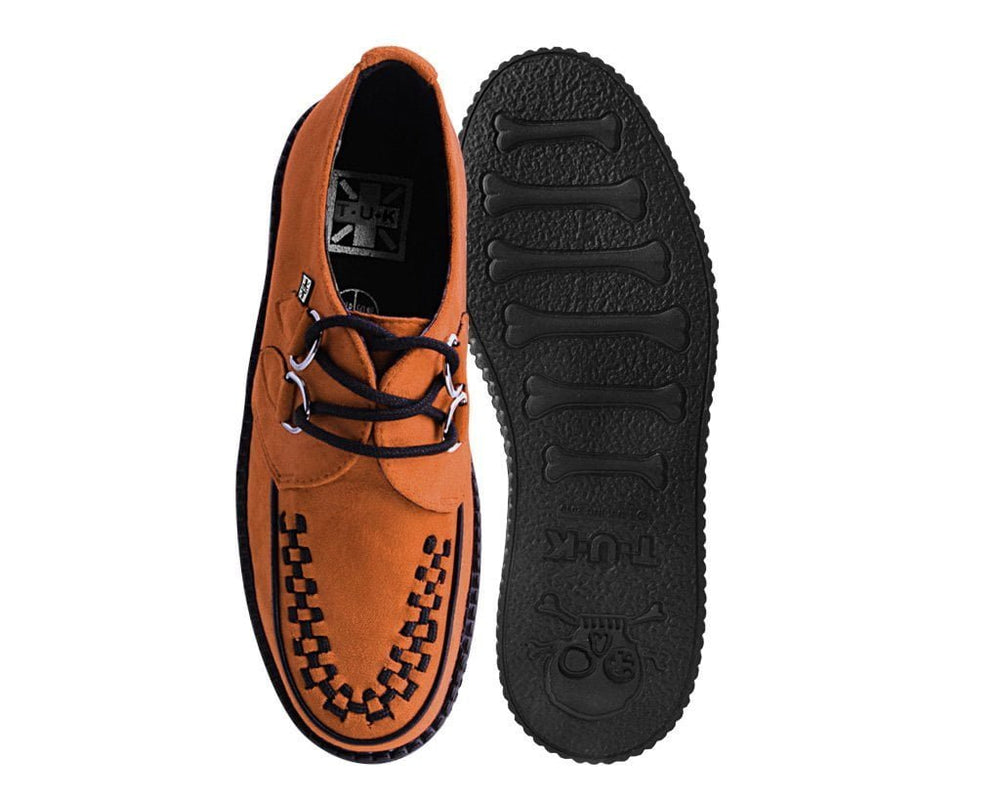 T.U.K. Shoes V9922 Burnt Orange Viva Mondo Creeper