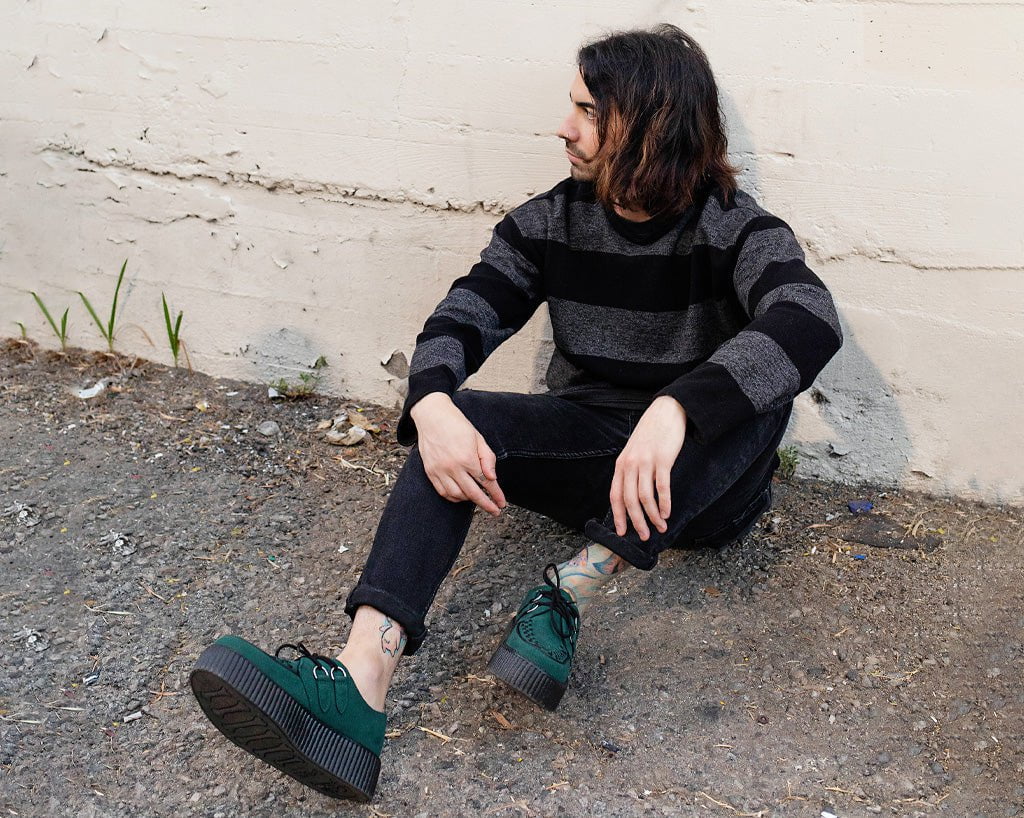 T.U.K. Shoes V3062 Dark Cedar Viva Mondo Creeper