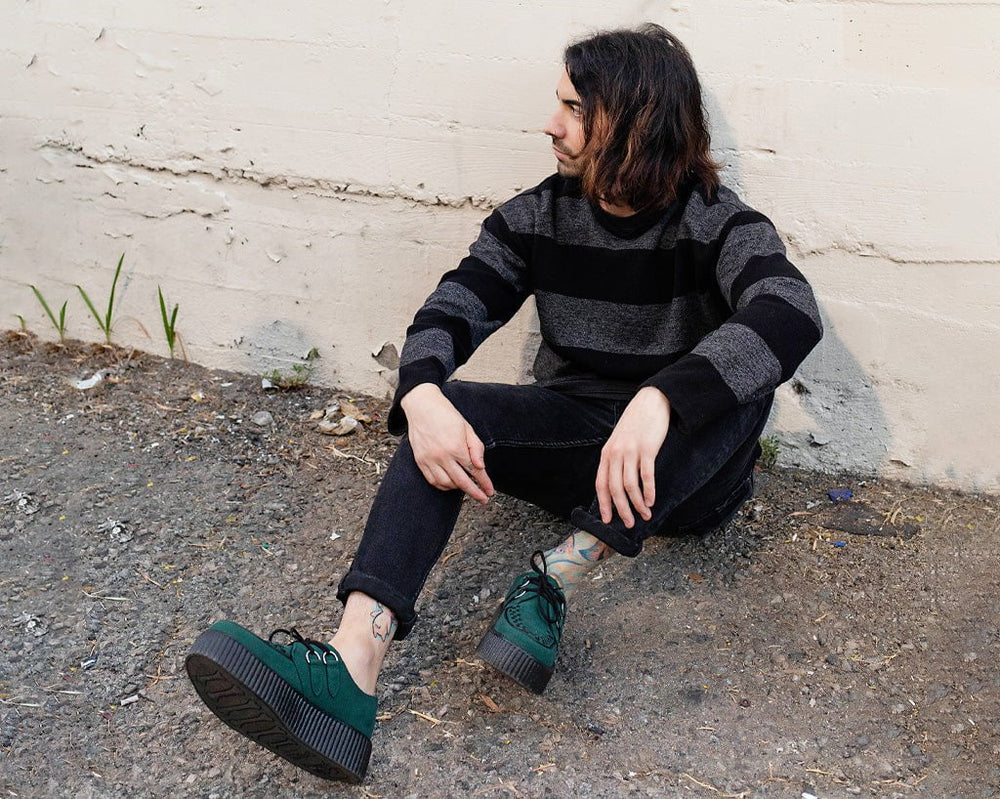 T.U.K. Shoes V3062 Dark Cedar Viva Mondo Creeper