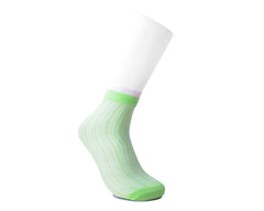 T.U.K. Shoes TSK1134 Lime Mesh Sock TSK1134-OS