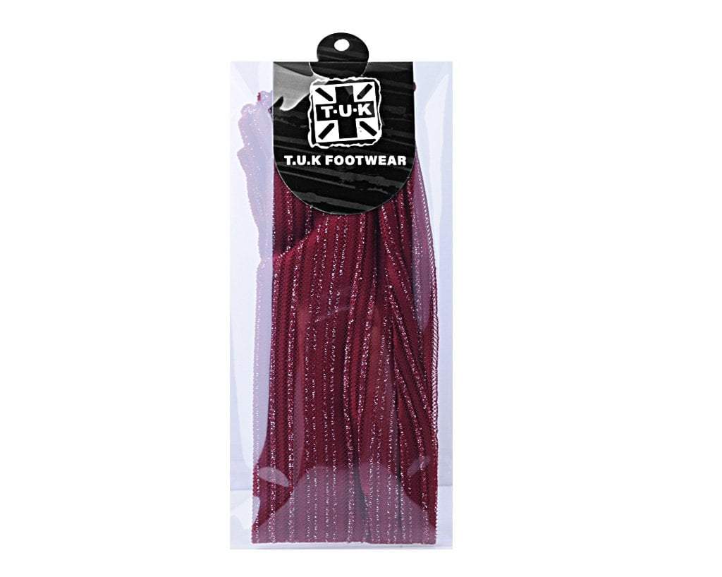 T.U.K. Shoes TSK1088 Red Lettuce Trim Lace Sock TSK1088-OS
