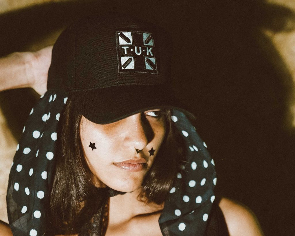 T.U.K. Shoes HT06 Black T.U.K. Logo Hat HT06-OS