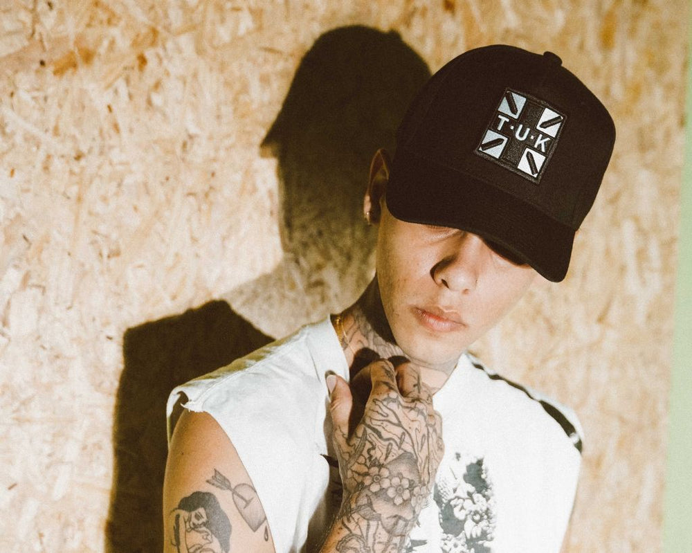 T.U.K. Shoes HT06 Black T.U.K. Logo Hat HT06-OS