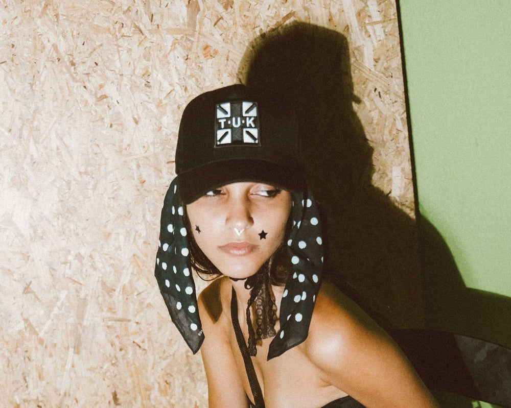T.U.K. Shoes HT06 Black T.U.K. Logo Hat HT06-OS