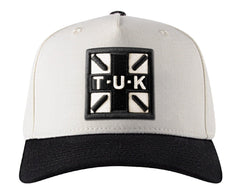 T.U.K. Shoes HT09 Black & Cream T.U.K. Logo Hat HT09-OS