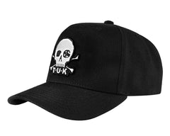 T.U.K. Shoes HT05 Black Skull Logo Hat HT05-OS