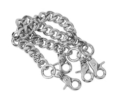T.U.K. Shoes SA05 Metal Chain Bondage Shoe Straps