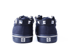 T.U.K. Shoes SA16 Silver Pyramid Stud Bondage Strap