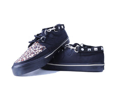 T.U.K. Shoes SA16 Silver Pyramid Stud Bondage Strap