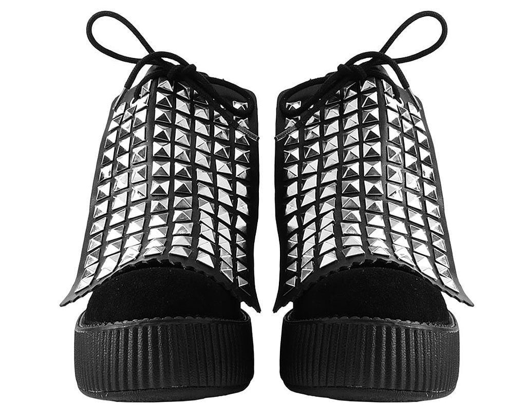 T.U.K. Shoes SA09 Pyramid Studded Boot Apron