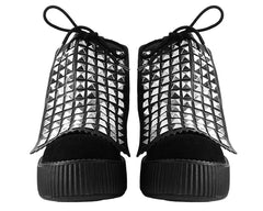 T.U.K. Shoes SA09 Pyramid Studded Boot Apron