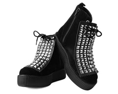 T.U.K. Shoes SA09 Pyramid Studded Boot Apron