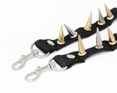 T.U.K. Shoes SA12 Silver & Gold Spike Bondage Shoe Strap (Copy)