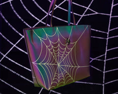 T.U.K. Shoes BG14 Midnight Chameleon Web Tote Bag BG14-OS