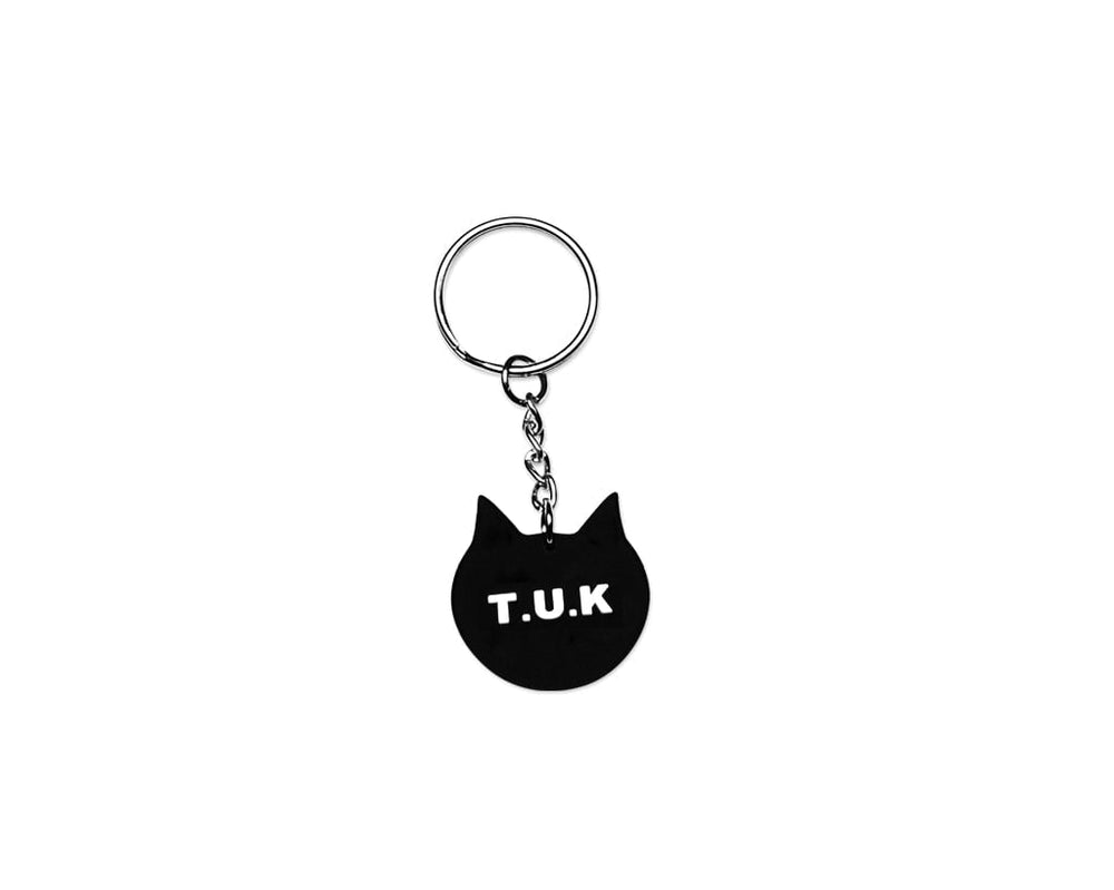 T.U.K. Shoes P0083 Kitty Face Keychain P0083-OS