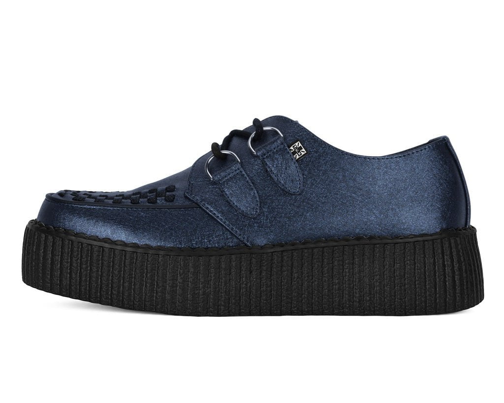T.U.K. Shoes V3321 Midnight Metallic Viva Mondo Creeper