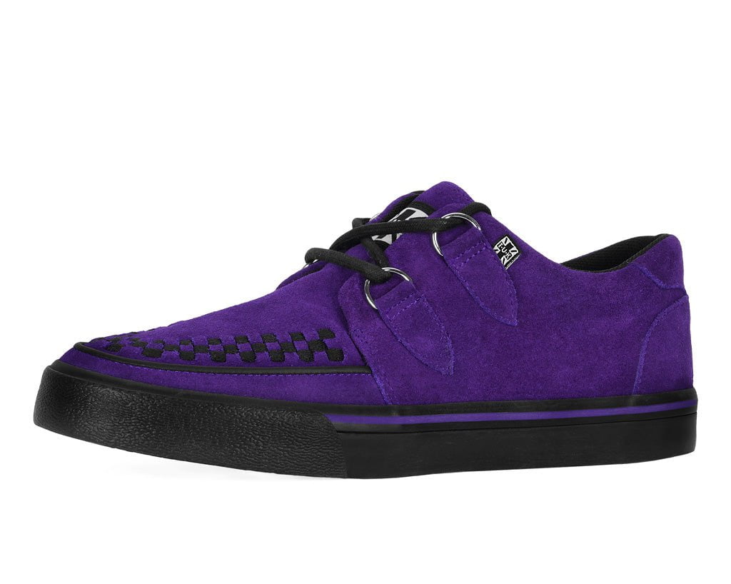 T.U.K. Shoes A3034 Purple Suede Sneaker