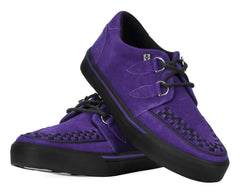 T.U.K. Shoes A3034 Purple Suede Sneaker