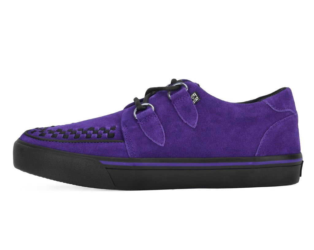 T.U.K. Shoes A3034 Purple Suede Sneaker
