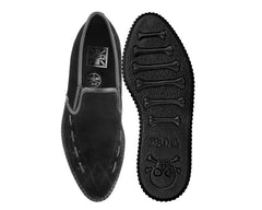 T.U.K. Shoes A3205 Black Slip-On Creeper