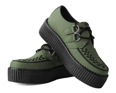 T.U.K. Shoes V3108 Murky Green TUKskin™ Viva Mondo Creeper