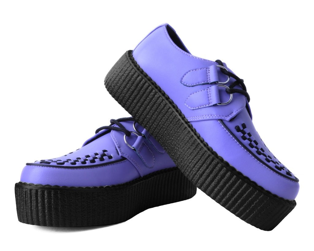 T.U.K. Shoes V3133 Violet TUKskin™ Viva Mondo Creeper