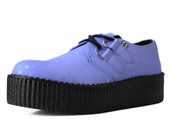 T.U.K. Shoes V3125 Lilac Raindrop D-Ring Mondo Creeper