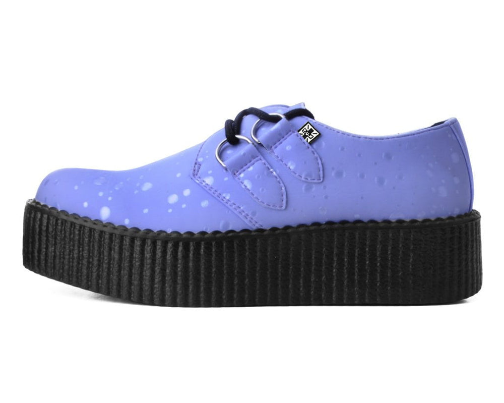 T.U.K. Shoes V3125 Lilac Raindrop D-Ring Mondo Creeper