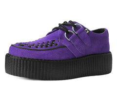 T.U.K. Shoes V3190 Ultra Violet Viva Mondo Creeper