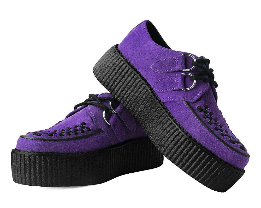 T.U.K. Shoes V3190 Ultra Violet Viva Mondo Creeper