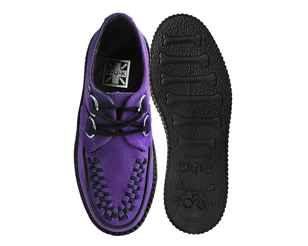 T.U.K. Shoes V3190 Ultra Violet Viva Mondo Creeper