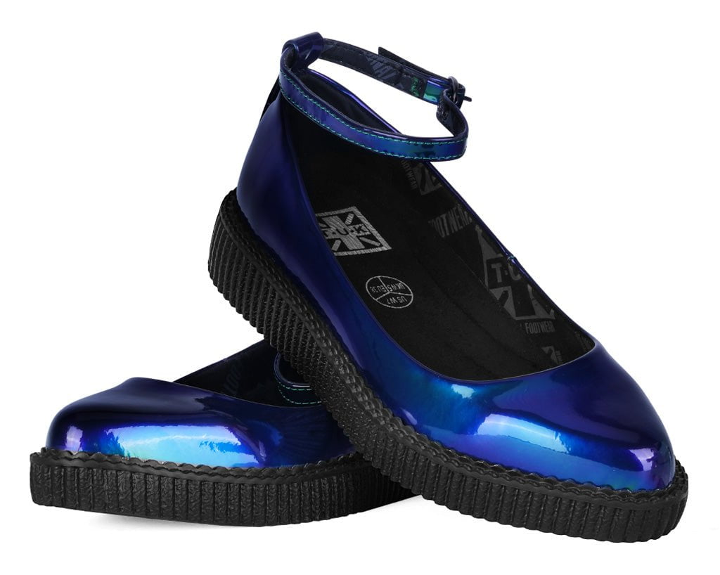 T.U.K. Shoes A3395L Northern Lights Pointed Ballet Creeper