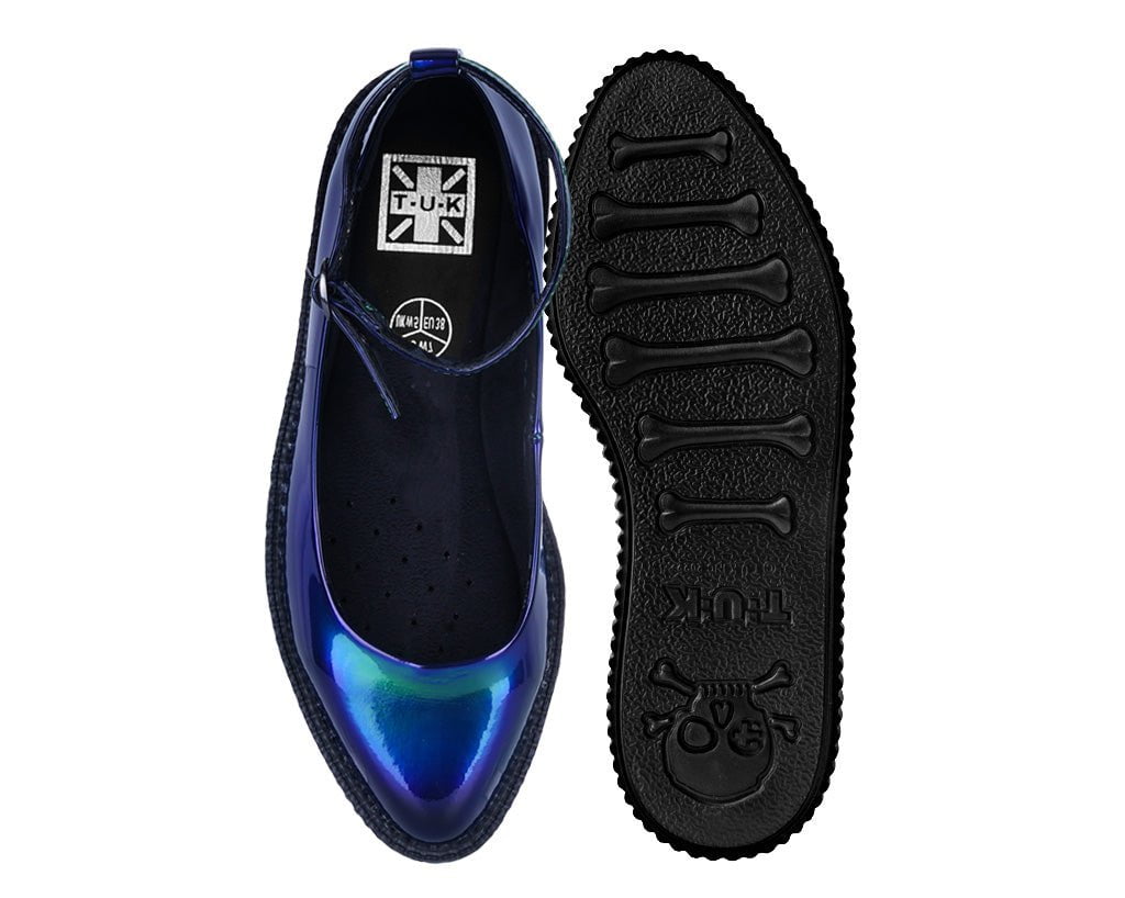 T.U.K. Shoes A3395L Northern Lights Pointed Ballet Creeper