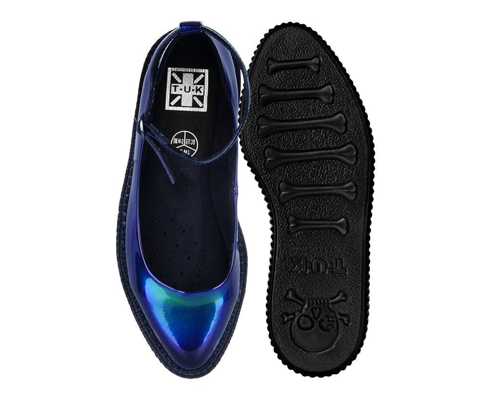 T.U.K. Shoes A3395L Northern Lights Pointed Ballet Creeper