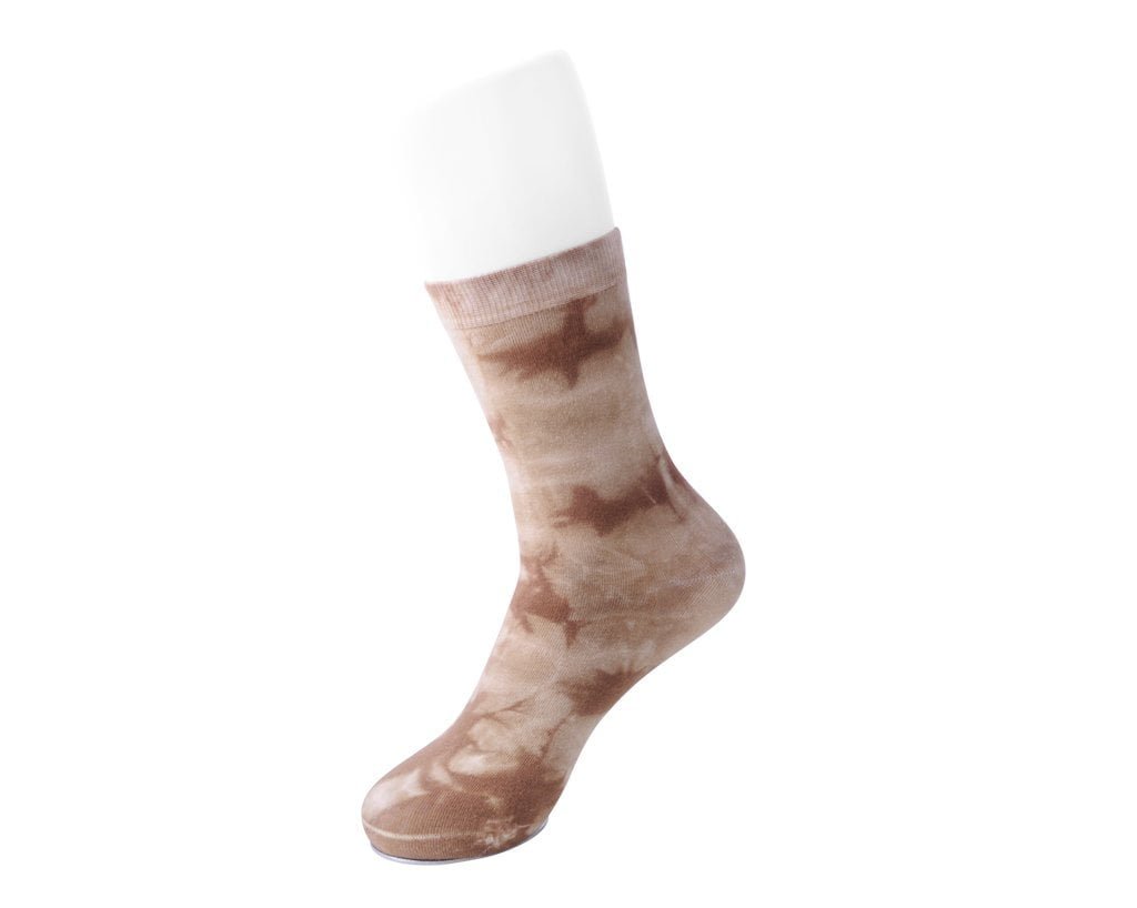T.U.K. Shoes TSK1109 Tie-Dye Chocolate Women's Crew Sock TSK1109-OS