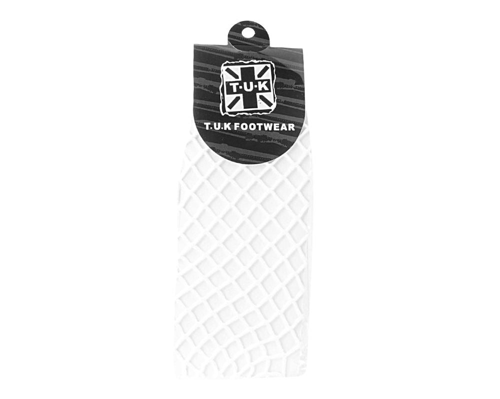T.U.K. Shoes TSK1172 White Fishnet Knee-High Sock TSK1172-OS
