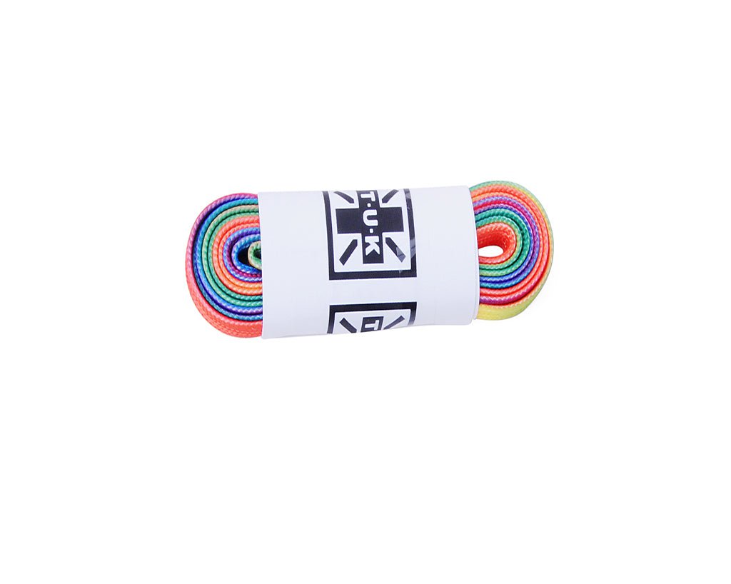 T.U.K. Shoes LC042-75-RBF 75 CM Rainbow Flat Laces LC042-75-RBF-OS