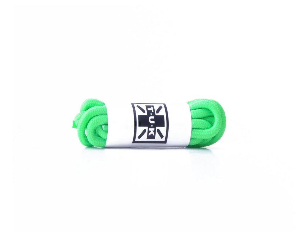 T.U.K. Shoes LC053-75-NGR 75 CM Neon Green Round Laces LC053-75-NGR-OS
