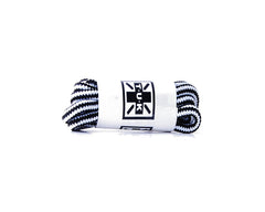 T.U.K. Shoes LC059-75-BWR 75 CM Black & White Round Laces LC059-75-BWR-OS