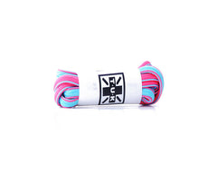 T.U.K. Shoes LC056-75-PBR 75 CM Pink & Blue Round Laces LC056-75-BWR-OS