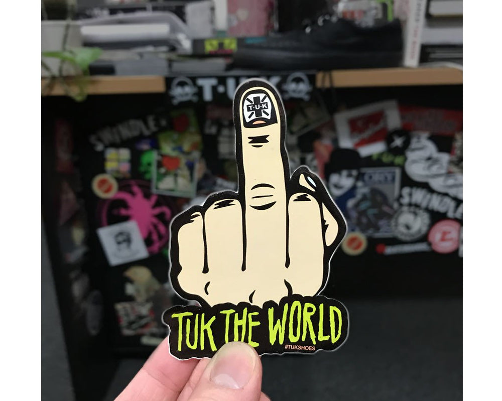 T.U.K. Shoes P0067 TUK The World Birdie Sticker P0067-OS